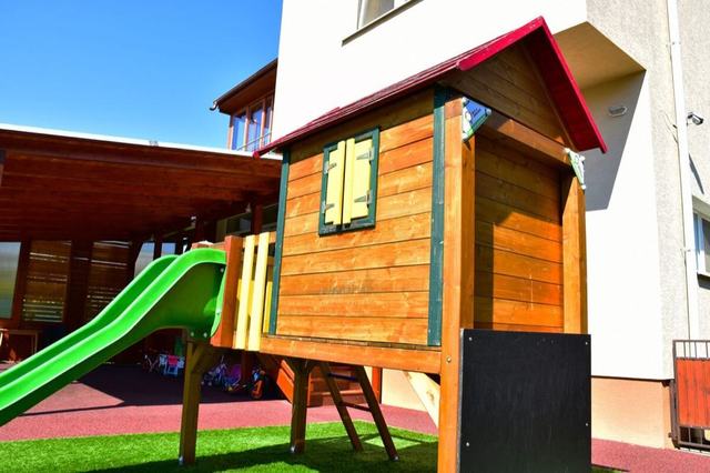 Exteriér a ihrisko jaslí BIBO